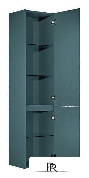  Belux Шкаф-пенал Сиртаки ПН 40 (179, голубой малахит матовый) - Изображение №2 — Интернет-магазин ПроЗаказ