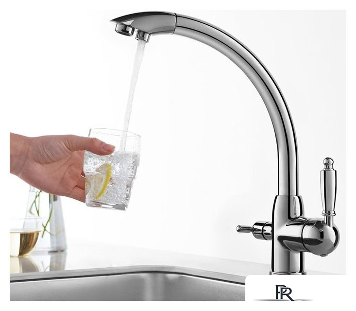 Смеситель Ledeme L4455-3 (хром) - Изображение №2 — Интернет-магазин ПроЗаказ