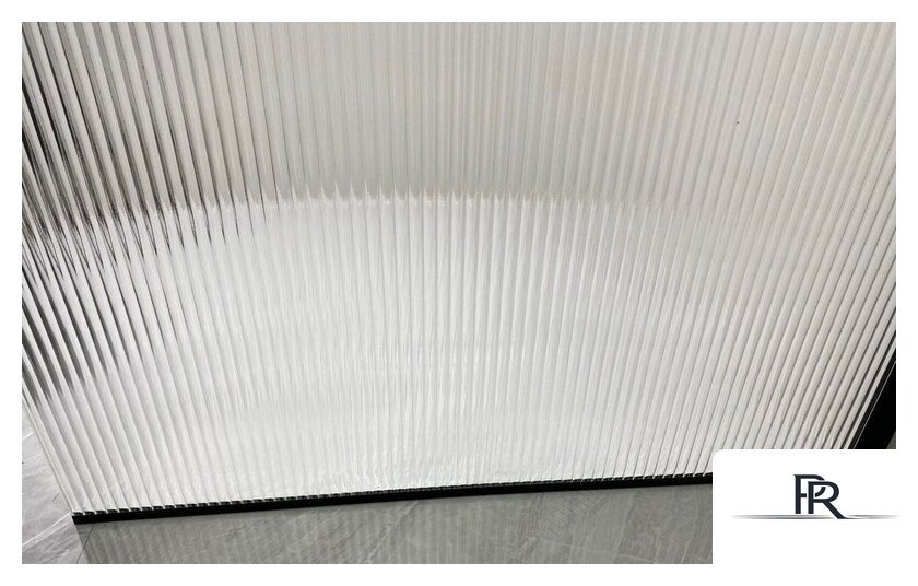 Душевая стенка Adema Риббер 120 Walk-In (черный) - Изображение №2 — Интернет-магазин ПроЗаказ