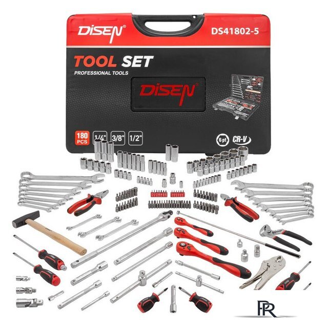 Набор домашнего мастера Disen DS41802-5 (180 предметов) - Изображение №2 — Интернет-магазин ПроЗаказ