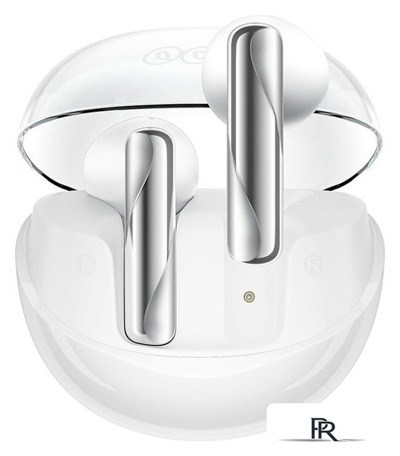 Наушники QCY AilyBuds Clear (белый/серебиристый) - Изображение №1 — Интернет-магазин ПроЗаказ