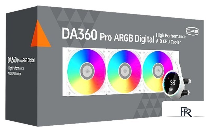 Система жидкостного охлаждения для процессора PCCooler DA360 Pro ARGB Digital (белый) - Изображение №9 — Интернет-магазин ПроЗаказ