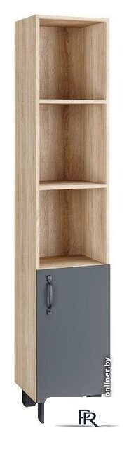  Grossman Шкаф-пенал Флай 30 303002 (дуб сонома/белый) - Изображение №1 — Интернет-магазин ПроЗаказ