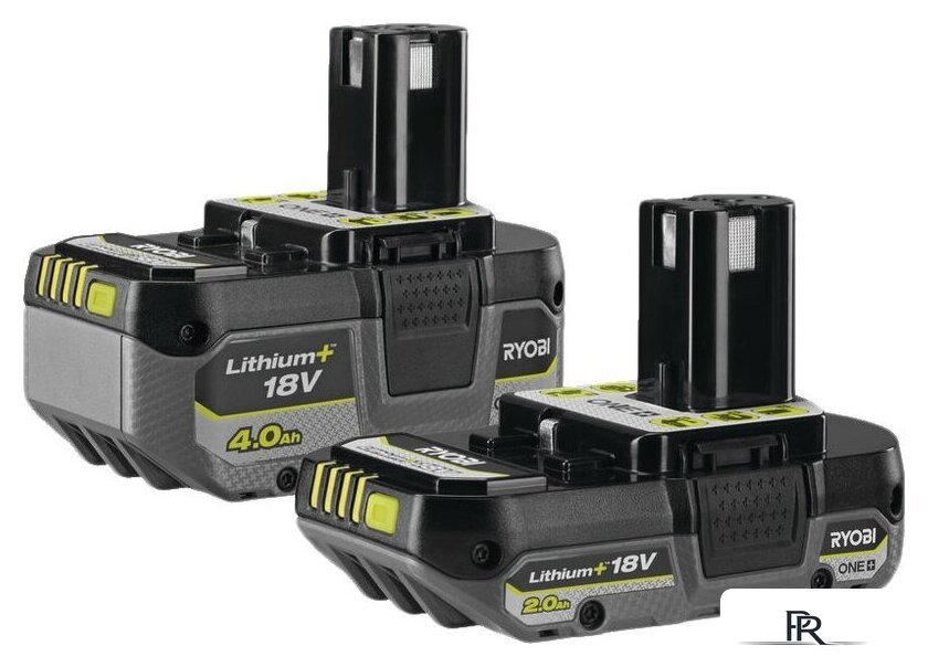 Набор аккумуляторов Ryobi RB18242X 5133005509 (18В/4 Ah + 18В/2 Ah) - Изображение №1 — Интернет-магазин ПроЗаказ