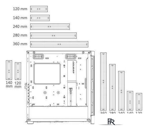 Корпус Cougar Airface Pro RGB CGR-5AD1B-AIR-RGB - Изображение №12 — Интернет-магазин ПроЗаказ