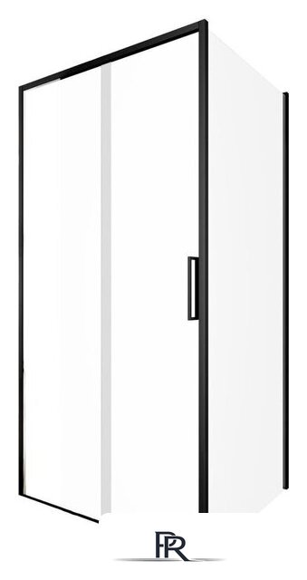 Душевой уголок Aquanet Pleasure Evo 100 AE65-100x80-BT (черный анодированный) - Изображение №1 — Интернет-магазин ПроЗаказ