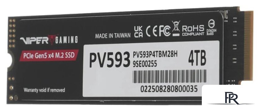 SSD Patriot Viper VP593 4TB PV593P4TBM28H - Изображение №3 — Интернет-магазин ПроЗаказ