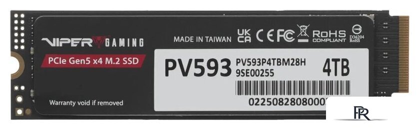 SSD Patriot Viper VP593 4TB PV593P4TBM28H - Изображение №1 — Интернет-магазин ПроЗаказ