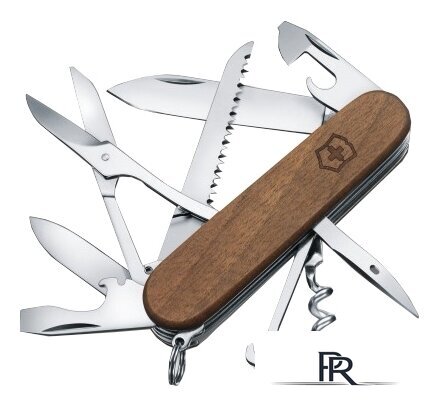 Мультитул Victorinox Huntsman Wood (коричневый) - Изображение №1 — Интернет-магазин ПроЗаказ