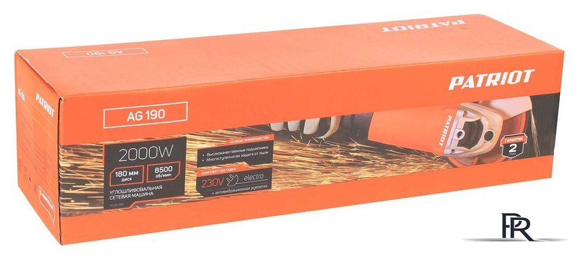 Угловая шлифмашина Patriot AG 190 110301180 - Изображение №11 — Интернет-магазин ПроЗаказ