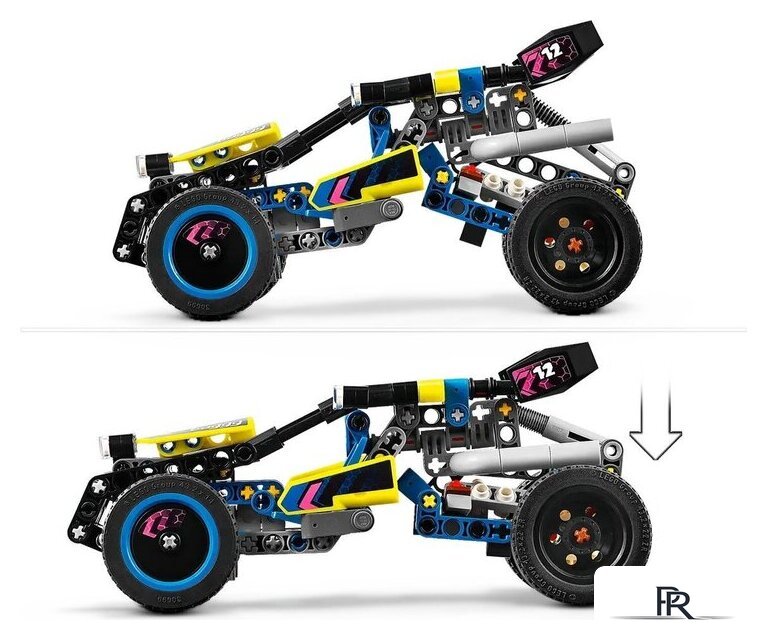Конструктор LEGO Technic 42164 Внедорожный гоночный багги - Изображение №8 — Интернет-магазин ПроЗаказ