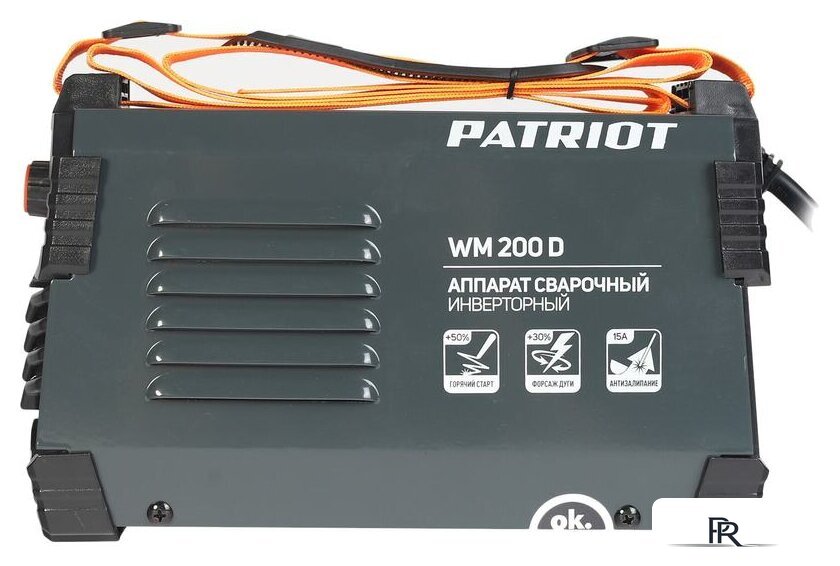 Сварочный инвертор Patriot WM 200D - Изображение №3 — Интернет-магазин ПроЗаказ
