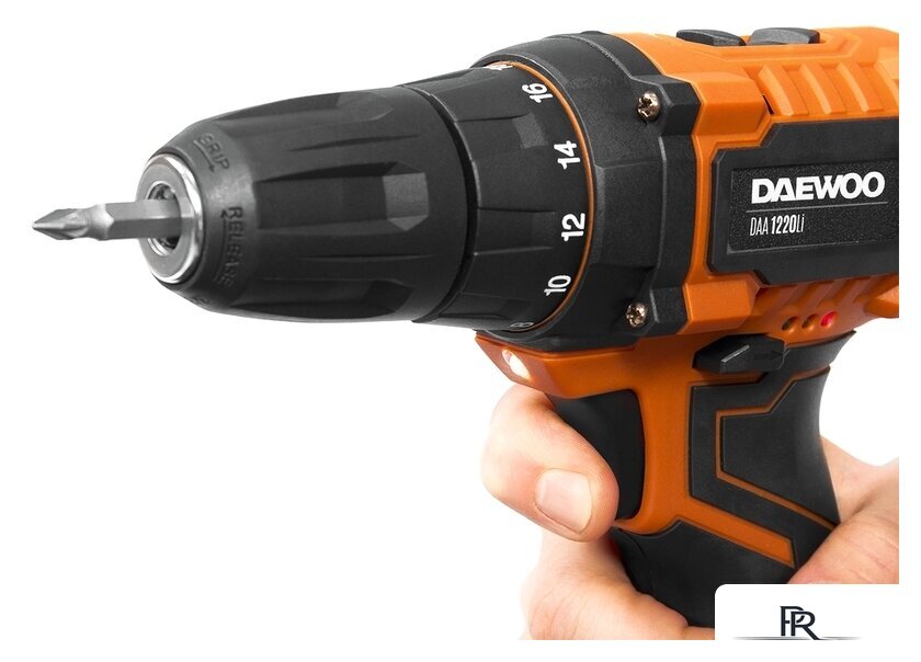 Дрель-шуруповерт Daewoo Power DAA 1220Li (с 2-мя АКБ) - Изображение №2 — Интернет-магазин ПроЗаказ