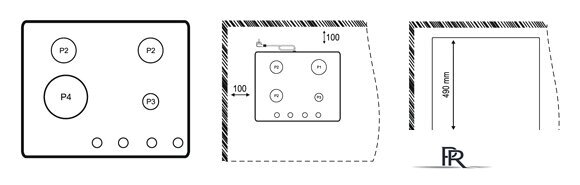 Варочная панель Korting HG 665 CTW - Изображение №3 — Интернет-магазин ПроЗаказ