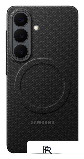 Чехол для телефона Samsung Carbon Magnet Case для Samsung Galaxy S26 (черный) - Изображение №3 — Интернет-магазин ПроЗаказ