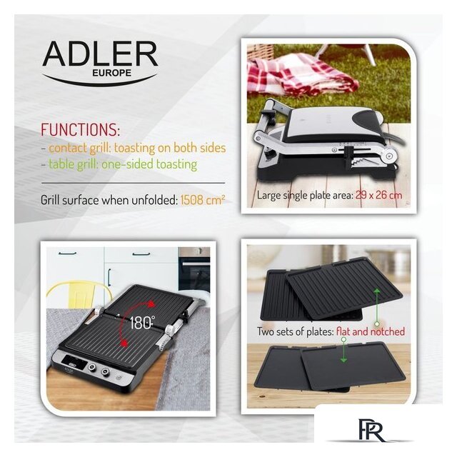 Электрогриль Adler AD 3059 - Изображение №16 — Интернет-магазин ПроЗаказ