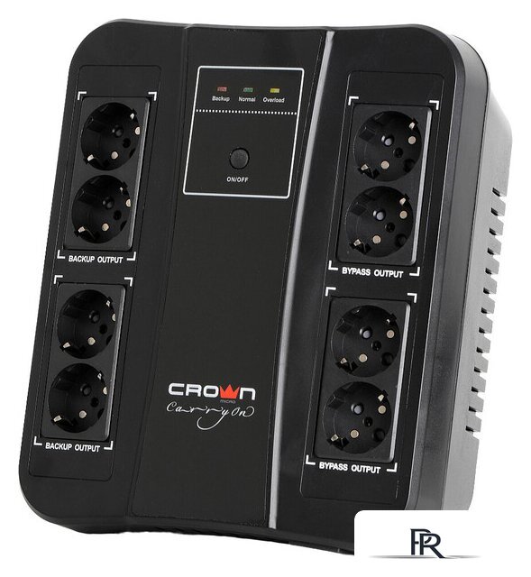 Источник бесперебойного питания CrownMicro Smart CMUS-275 Euro - Изображение №1 — Интернет-магазин ПроЗаказ