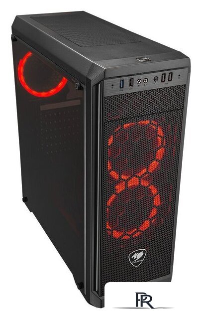 Корпус Cougar MX330-F (черный) - Изображение №4 — Интернет-магазин ПроЗаказ
