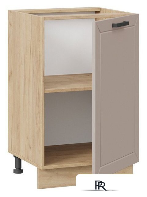 Шкаф напольный Трия Лорас 1Н5 (дуб крафт золотой/холст латте) - Изображение №2 — Интернет-магазин ПроЗаказ