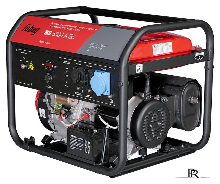 Бензиновый генератор Fubag BS 5500 A ES - Изображение №3 — Интернет-магазин ПроЗаказ