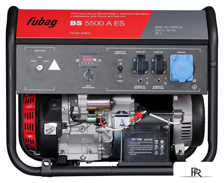 Бензиновый генератор Fubag BS 5500 A ES - Изображение №2 — Интернет-магазин ПроЗаказ