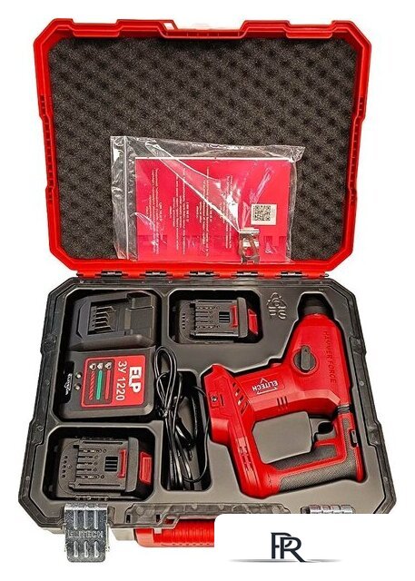 Перфоратор ELITECH ПА 2012СЛ (с 2-мя АКБ, кейс) - Изображение №8 — Интернет-магазин ПроЗаказ