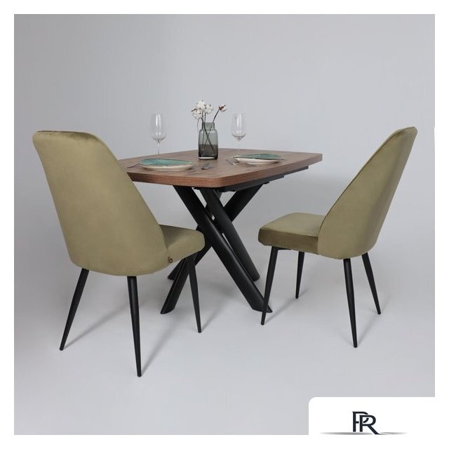 Стул Мамадома Leonard M (d12 Olive Lux/черный) - Изображение №4 — Интернет-магазин ПроЗаказ