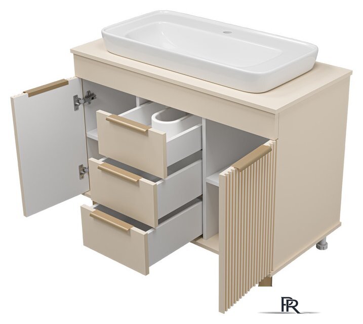  Brevita Тумба под умывальник Enfida 100 ENF-06100-0343Я - Изображение №4 — Интернет-магазин ПроЗаказ