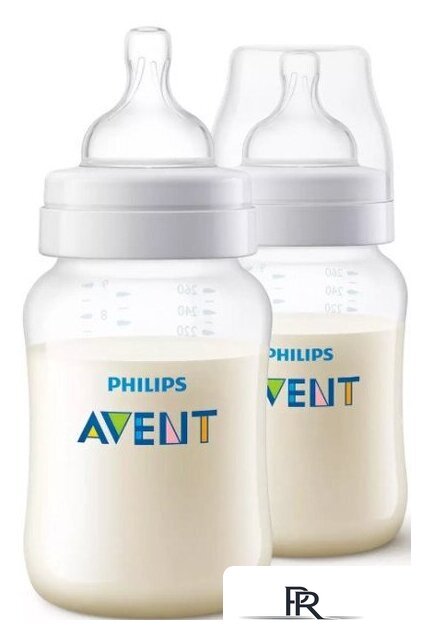 Набор бутылочек для кормления Philips Avent Anti-colic SCY103/02 (260 мл, 2 шт) - Изображение №1 — Интернет-магазин ПроЗаказ
