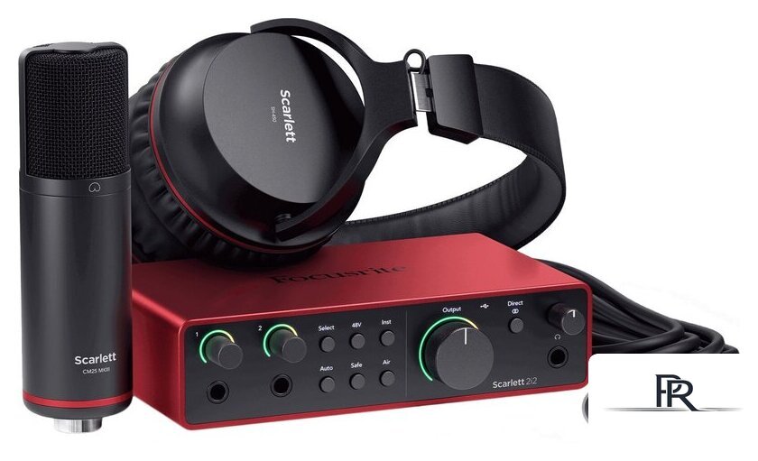 Комплект для звукозаписи Focusrite Scarlett 2i2 Studio (4-е поколение) - Изображение №1 — Интернет-магазин ПроЗаказ