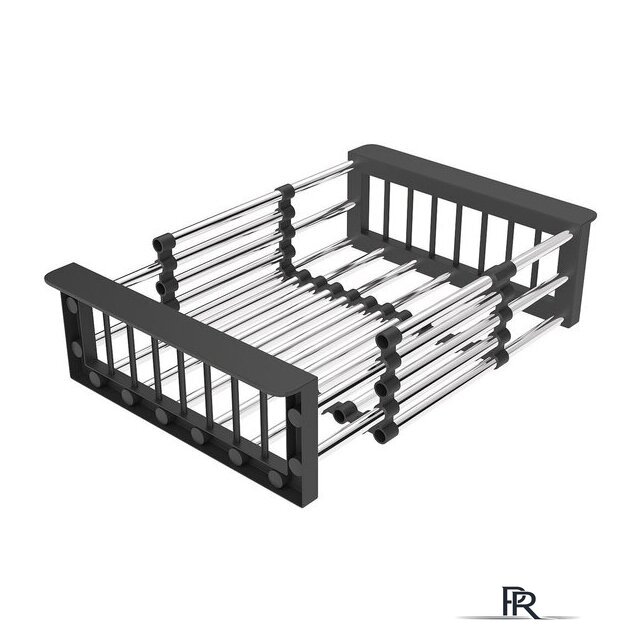 Кухонная мойка Roxen Stage Plus 560250-60B многофункциональная 8 в 1 (60*48/графит) - Изображение №7 — Интернет-магазин ПроЗаказ