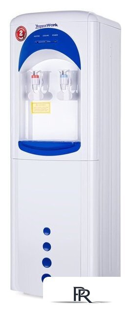 Кулер для воды AquaWork 17-LWR (бело-синий) - Изображение №1 — Интернет-магазин ПроЗаказ