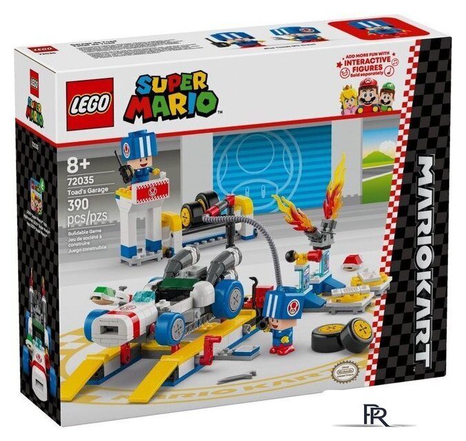 Конструктор LEGO Mario Kart – Гараж Тоада 72035 - Изображение №1 — Интернет-магазин ПроЗаказ