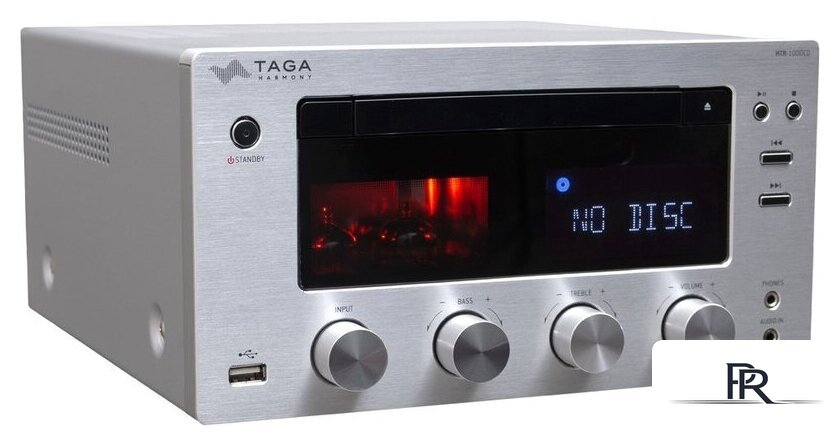 CD-ресивер Taga Harmony HTR-1000CD v.2 (серебристый) - Изображение №1 — Интернет-магазин ПроЗаказ