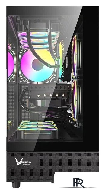 Корпус Formula Crystal Z8 Floe (черный) - Изображение №4 — Интернет-магазин ПроЗаказ