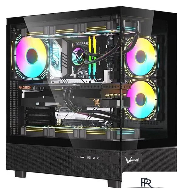 Корпус Formula Crystal Z8 Floe (черный) - Изображение №1 — Интернет-магазин ПроЗаказ