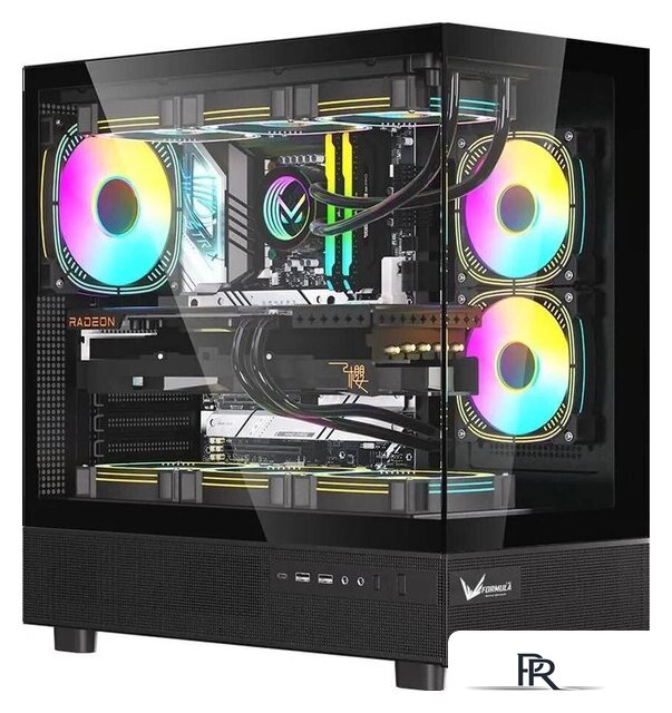 Корпус Formula Crystal Z8 Floe (черный) - Изображение №2 — Интернет-магазин ПроЗаказ