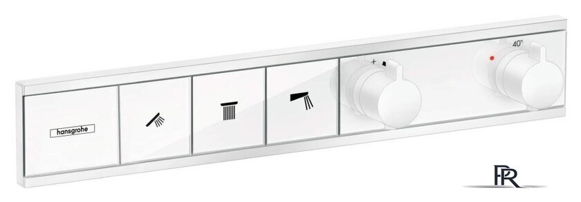 Смеситель без скрытого механизма Hansgrohe RainSelect 15381700 (белый) - Изображение №1 — Интернет-магазин ПроЗаказ