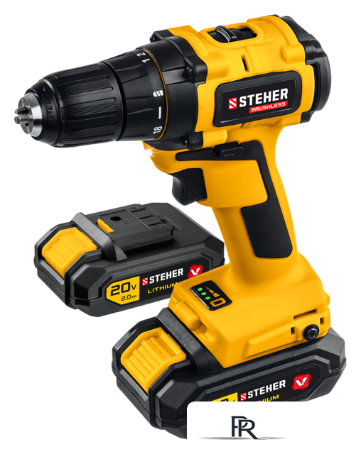 Дрель-шуруповерт Steher CDB-200-2 (с 2-мя АКБ, кейс) - Изображение №1 — Интернет-магазин ПроЗаказ