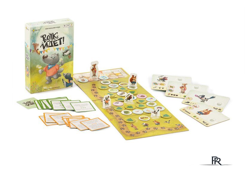 Детская настольная игра Эврикус Волк идет! BG-12044 - Изображение №4 — Интернет-магазин ПроЗаказ