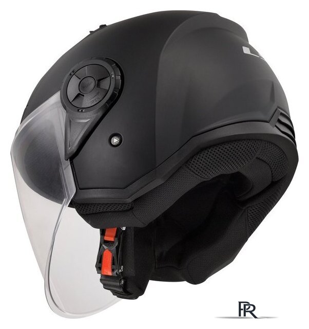 Мотошлем LS2 OF616 Airflow 2 Solid (XS, черный матовый) - Изображение №8 — Интернет-магазин ПроЗаказ