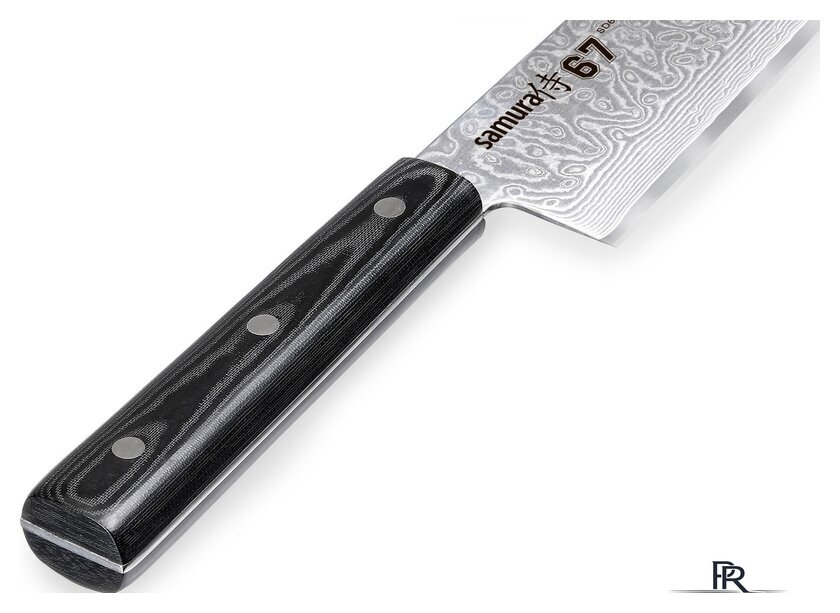 Кухонный нож Samura 67 Damascus SD67-0087M - Изображение №5 — Интернет-магазин ПроЗаказ