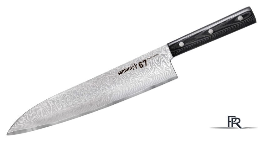 Кухонный нож Samura 67 Damascus SD67-0087M - Изображение №1 — Интернет-магазин ПроЗаказ