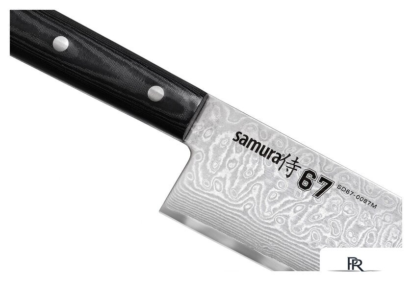 Кухонный нож Samura 67 Damascus SD67-0087M - Изображение №2 — Интернет-магазин ПроЗаказ