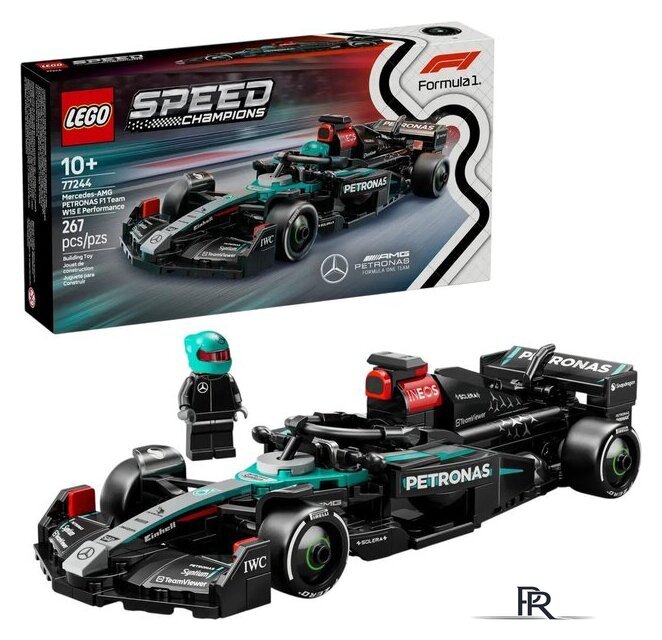 Конструктор LEGO Speed Champions 77244 Гоночный автомобиль Mercedes-AMG F1 W15 - Изображение №1 — Интернет-магазин ПроЗаказ