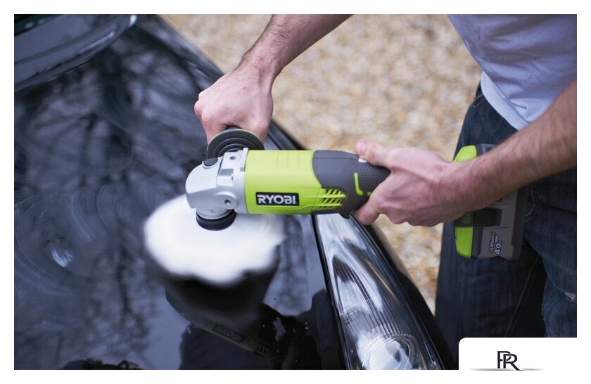 Угловая шлифмашина Ryobi R18AG-0 (без АКБ) - Изображение №15 — Интернет-магазин ПроЗаказ
