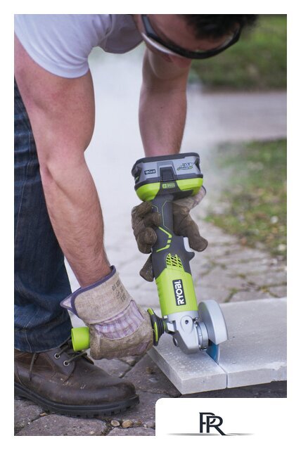 Угловая шлифмашина Ryobi R18AG-0 (без АКБ) - Изображение №9 — Интернет-магазин ПроЗаказ