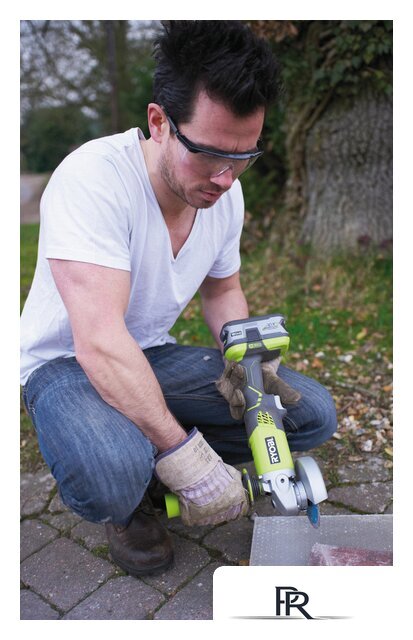 Угловая шлифмашина Ryobi R18AG-0 (без АКБ) - Изображение №16 — Интернет-магазин ПроЗаказ