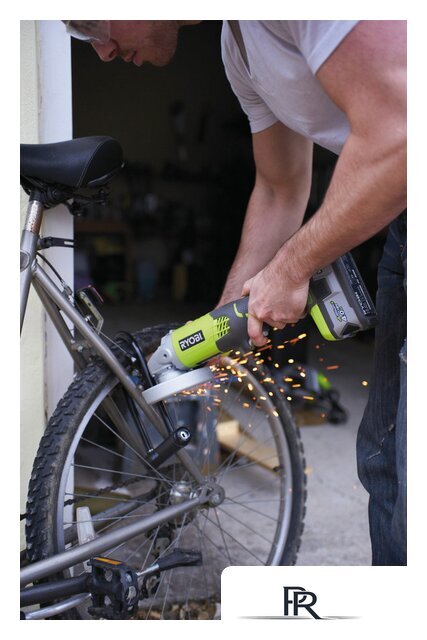 Угловая шлифмашина Ryobi R18AG-0 (без АКБ) - Изображение №14 — Интернет-магазин ПроЗаказ