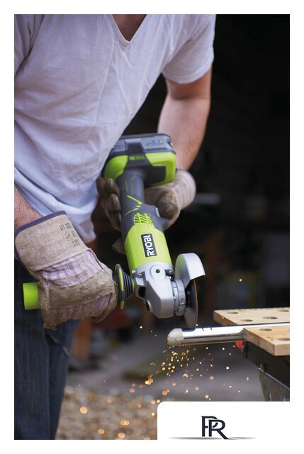 Угловая шлифмашина Ryobi R18AG-0 (без АКБ) - Изображение №4 — Интернет-магазин ПроЗаказ